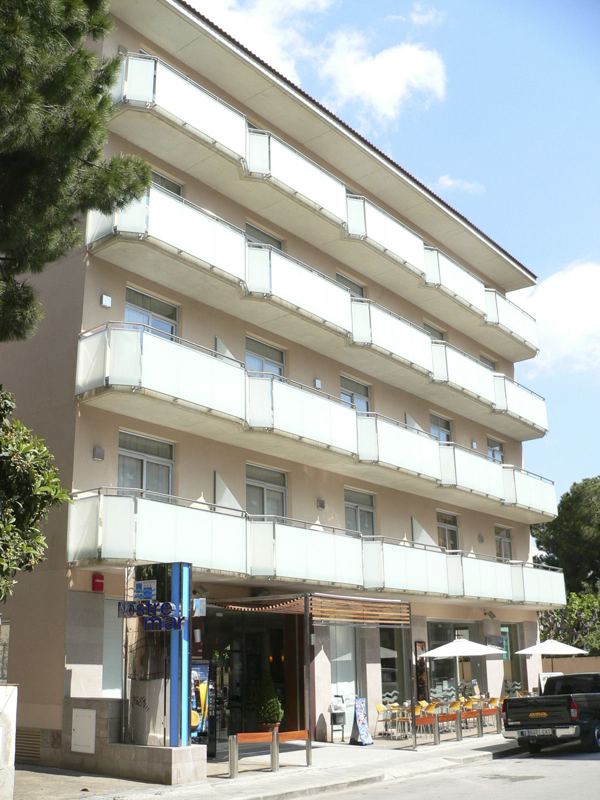 Aqua Hotel Nostre Mar Apartments Pineda de Mar Exteriör bild